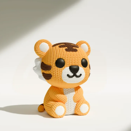 Knitted Tiger - 12 Zodiac Series
