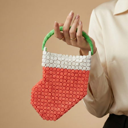 Christmas Stocking Chainmail Bag