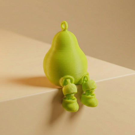 Pear Keychain