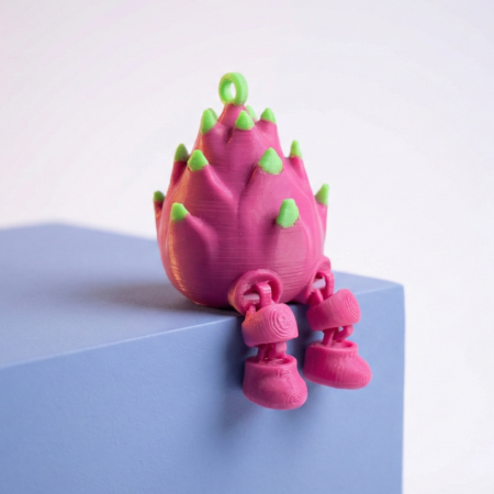 Dragon Fruit Keychain