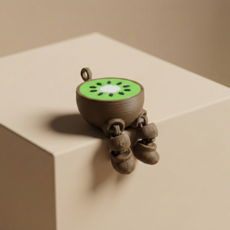 Kiwi Keychain