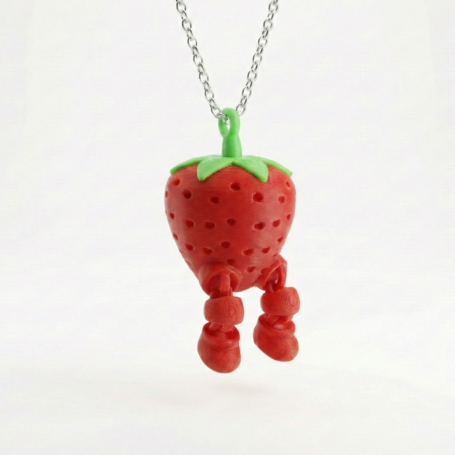 Strawberry Keychain - Image 2