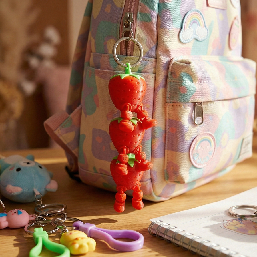 Orange Keychain - Image 3