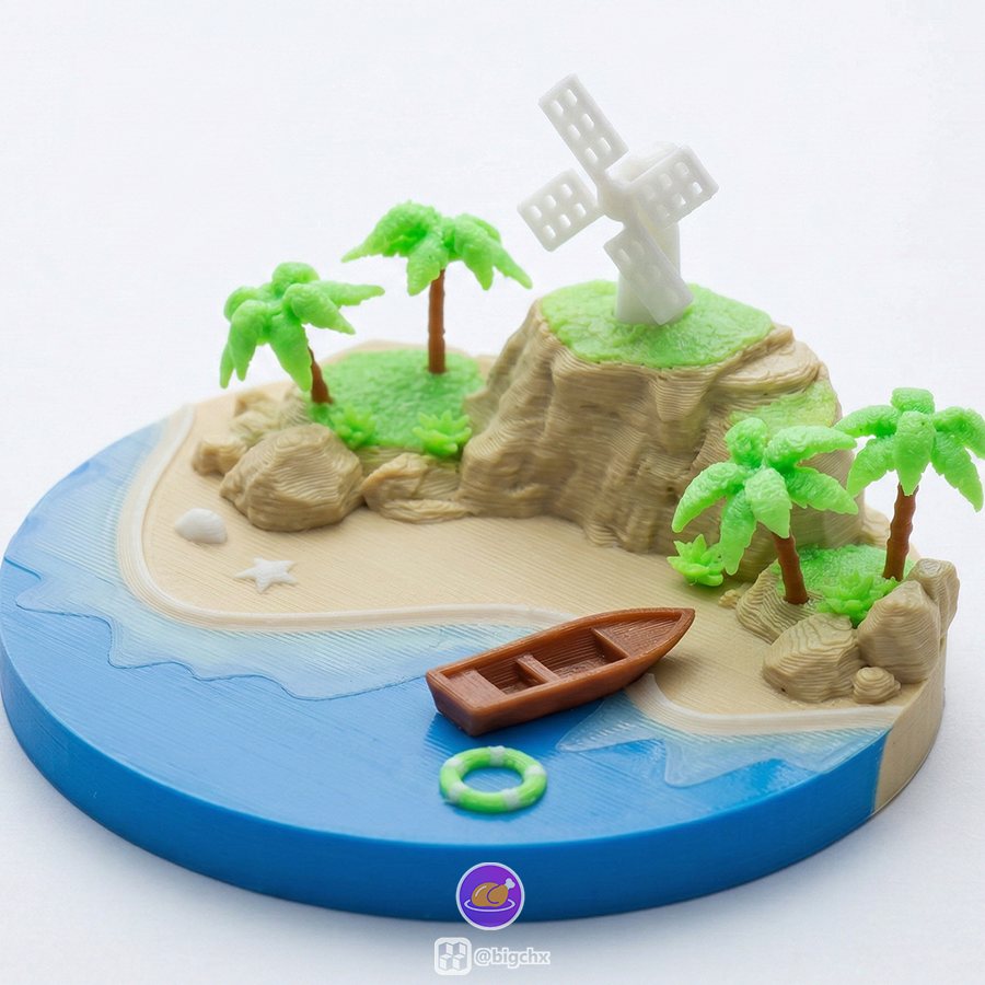 DIY Micro Tropical Island