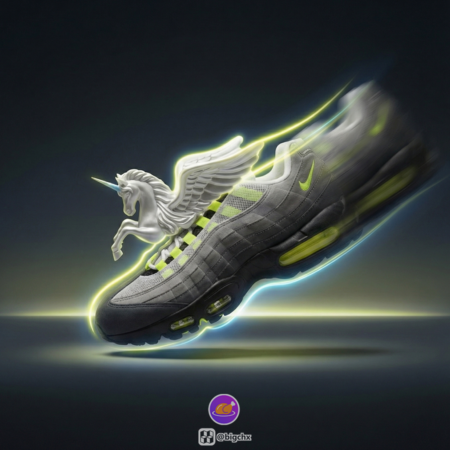 Pegasus Unicorn Shoelace Charm & AM95 Modular Customization Kit