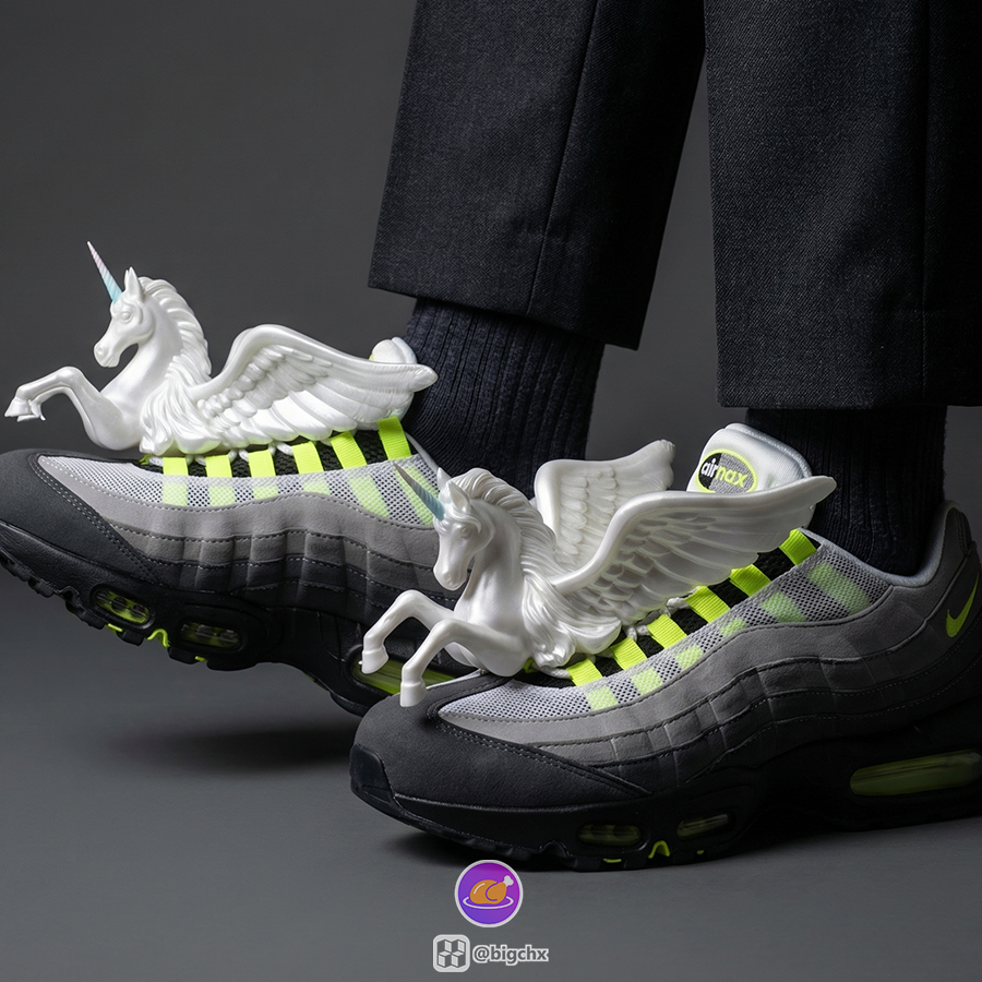 Pegasus Unicorn Shoelace Charm & AM95 Modular Customization Kit - Image 5